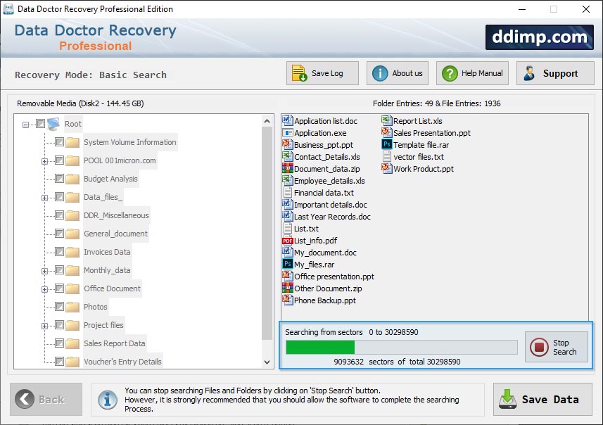 DDR Professional – Data Recovery Software