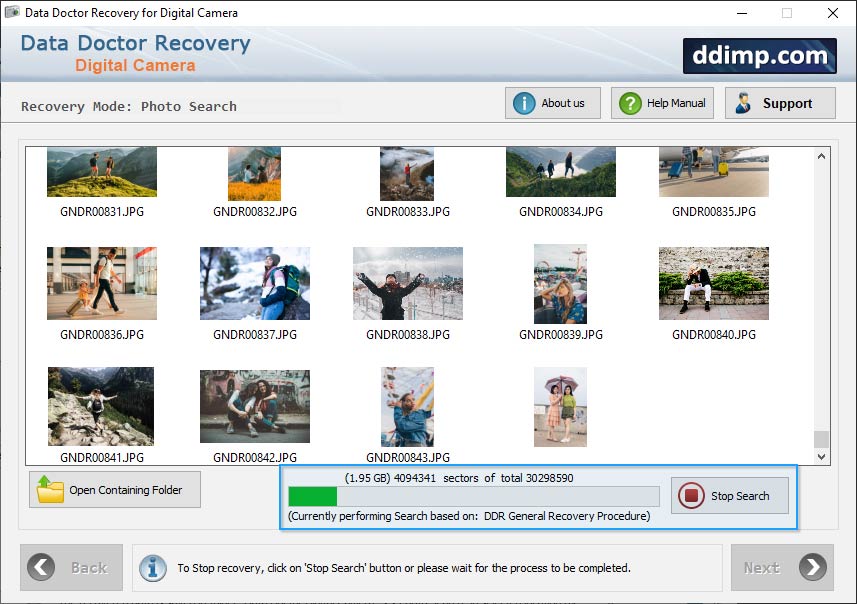 Digital Camera Data Recovery Software