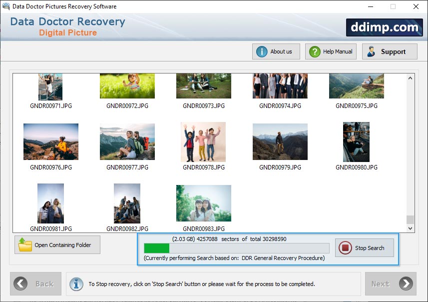 Digital Pictures Recovery Software