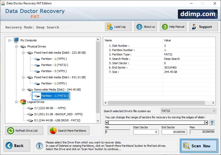 FAT Data Recovery Software