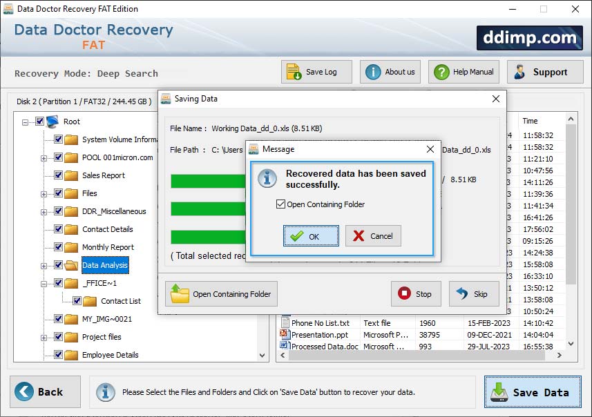  FAT Data Recovery Software