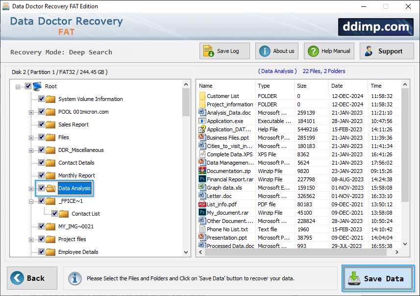 FAT Data Recovery 