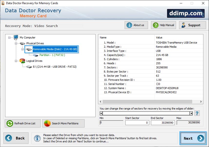 Memory Card Data Recovery Software