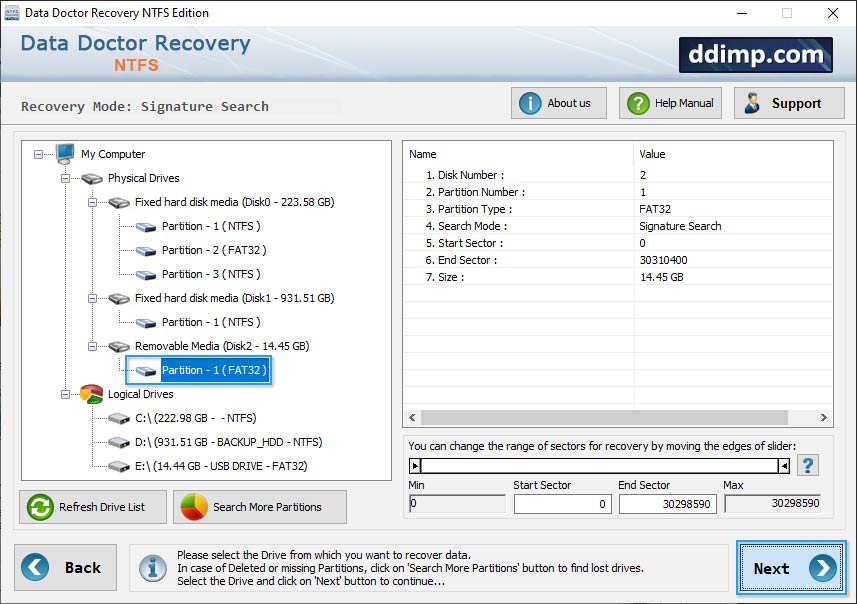 NTFS Data Recovery Software