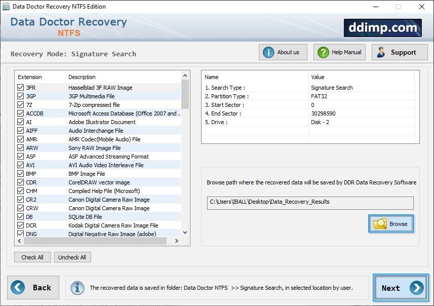 NTFS Data Recovery